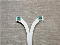 Boucles d'oreilles Crivelli Femme in Or blanc Smeraldo 372-3439-B